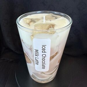 Iced Chocolate Milk Latte Scented Candle